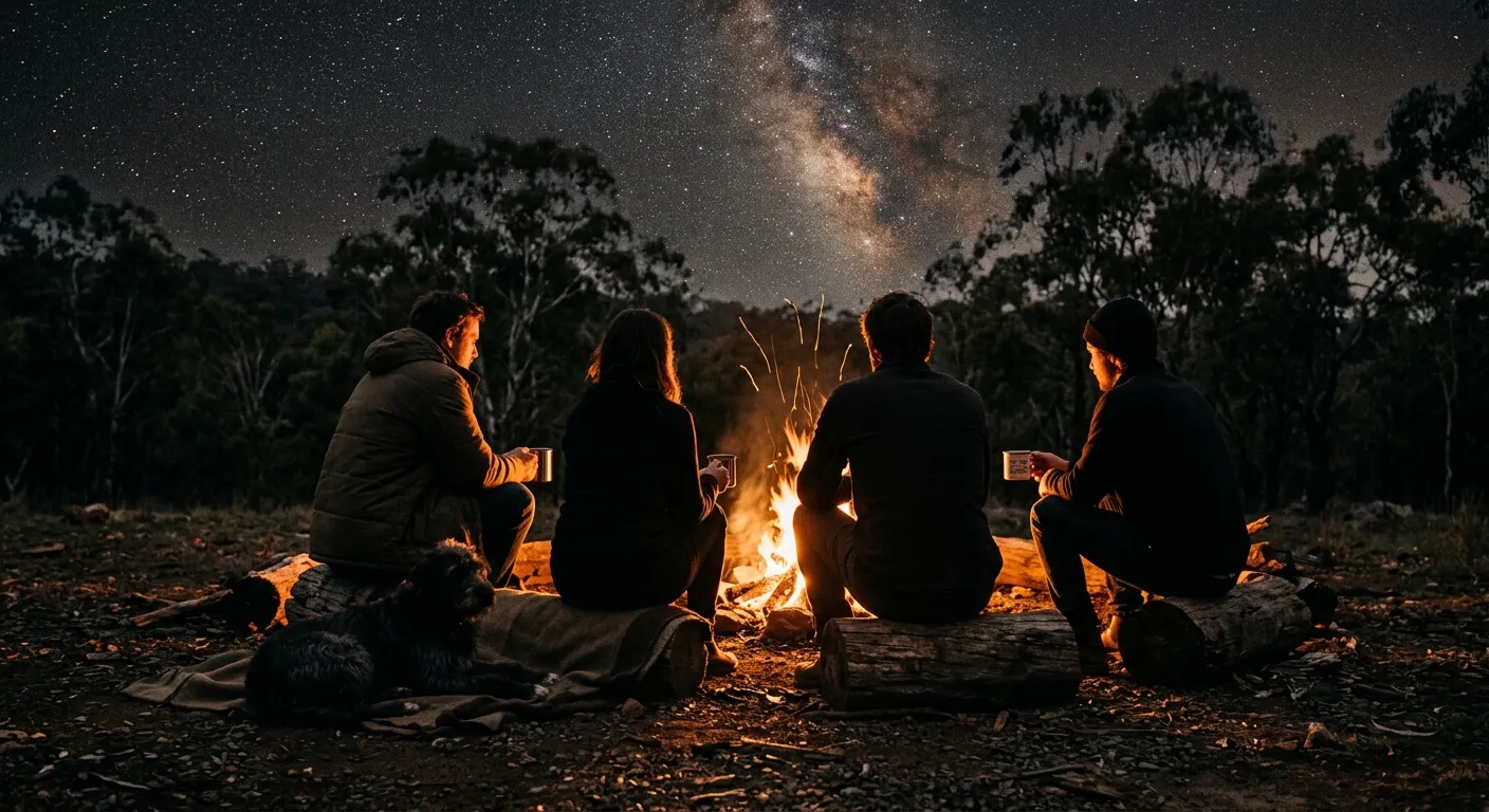 Beside the fire